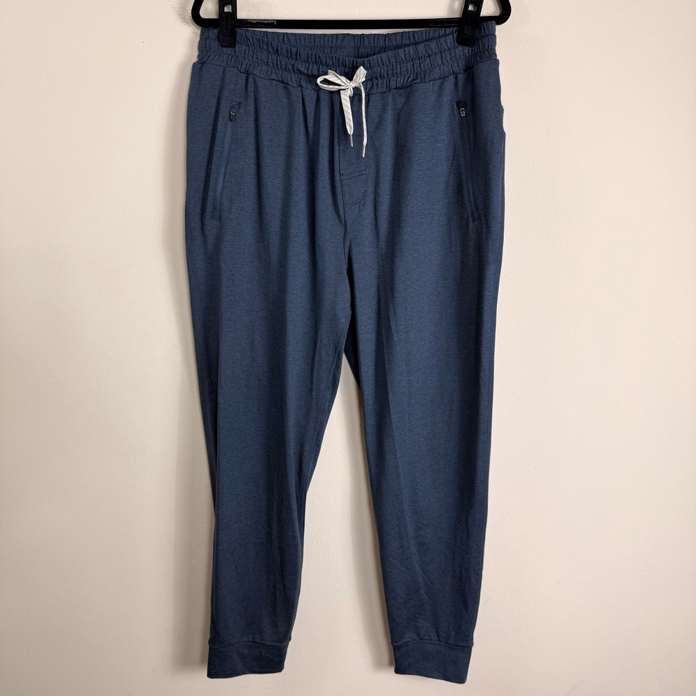 Vuori Ponto Performance Jogger Mens XXL Indigo Heather Blue DreamKnit V438 Pant‎